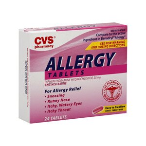 CVS Small Size Allergy Tablets