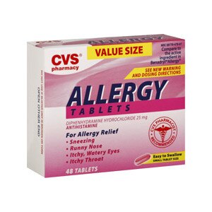 CVS Small Size Allergy Tablets