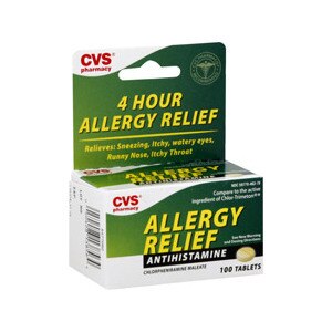 CVS 4 Hour Allergy Relief Tablets