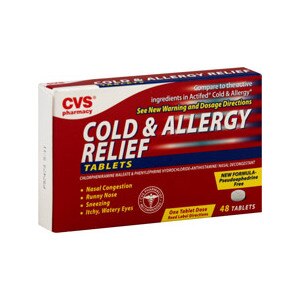CVS Cold & Allergy Relief Tablets