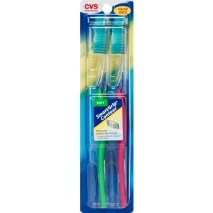 CVS SmartGrip Soft Toothbrush Value Pack