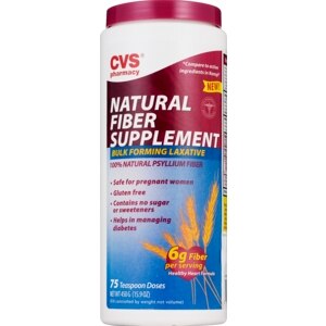 CVS/pharmacy Natural Fiber Supplement Bulk Forming Laxative