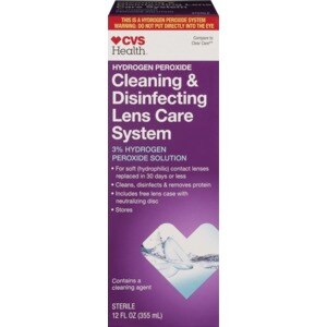 CVS No Rub Disinfecting Lens Care Solution