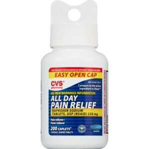 CVS All Day Pain Relief 220 mg Caplets