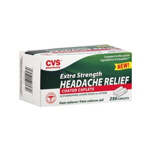 CVS Extra Strength Headache Relief Coated Caplets
