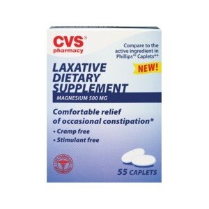 CVS Laxative Dietary Supplement Caplets