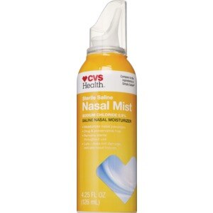 CVS Sterile Saline Nasal Mist Value Size