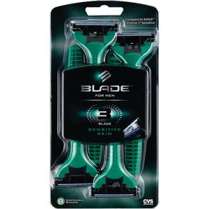 Blade X3 Razors Sensitive Skin, 8CT