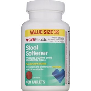 CVS Stool Softener Plus Stimulant Laxative Tablets Value Size