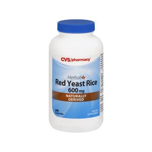 CVS Red Yeast Rice 600 mg Capsules