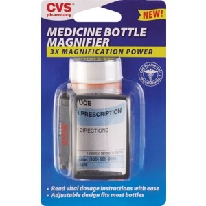 CVS Medicine Bottle Magnifier