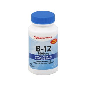 CVS Vitamin B-12 2000 Mcg Caplets Time Release