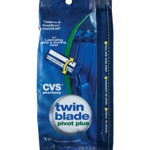 CVS Twin Blade Pivot Plus Disposable Razors 12-Pack
