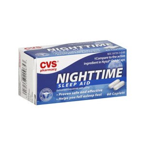 CVS Nighttime Sleep Aid Caplets