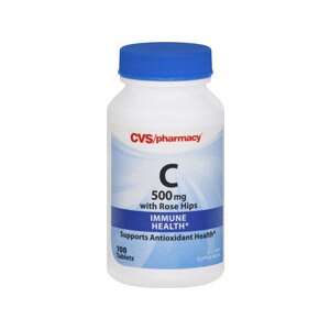 CVS Vitamin C 500 Mg Tablets With Rose Hips