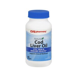 CVS Cod Liver Oil Softgels