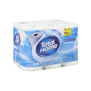 Total Home by CVS Premium Bath Tissue, Ultra Soft Big Rolls