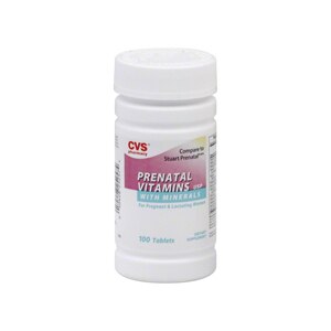 CVS Prenatal Vitamin with Minerals Tablets