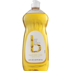 Just The Basics Liquid Dish Soap Lemon Scent