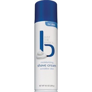 Just the Basics Moisturizing Shave Cream for Sensitive Skin