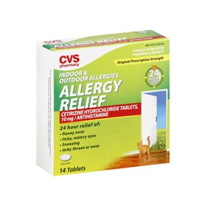 CVS Indoor/Outdoor Allergy Relief 24 Hour Tablets