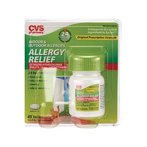 CVS Allergy Relief 24 Hour Indoor/Outdoor