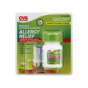 CVS Indoor/Outdoor Allergy Relief 10 Mg Tablets
