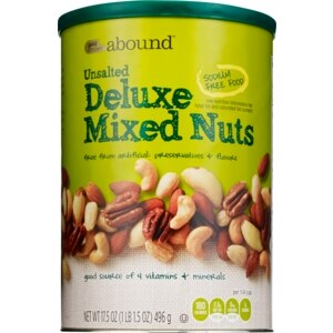 CVS Gold Emblem Abound Unsalted Deluxe Mixed Nuts