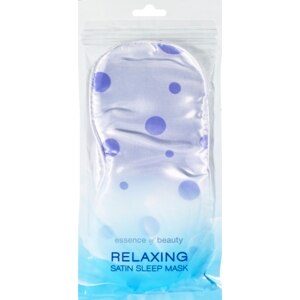 Essence of Beauty Relaxing Satin Sleep Mask, Assorted Colors