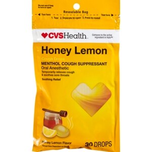 CVS Cough Drops Honey Lemon