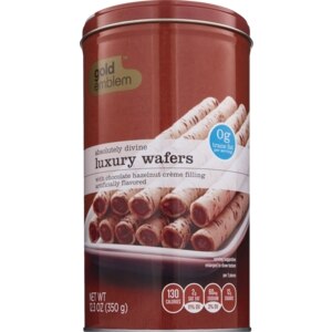 CVS Gold Emblem Absolutely Divine Luxury Wafers with Chocolate Hazelnut Creme Filling