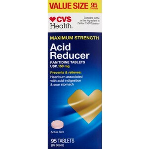 CVS Health Acid Reducer Tablets Maximum Strength