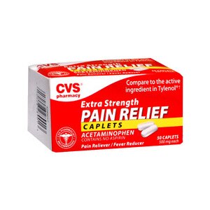 CVS Pain Relief Caplets Extra Strength
