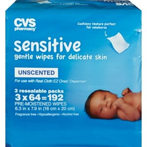 CVS/pharmacy Sensitive Supreme Soft Cloths