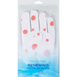 Essence of Beauty Renewing Cotton Spa Gloves