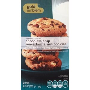 CVS Gold Emblem Absolutely Divine Chocolate Chip Macadamia Cookies