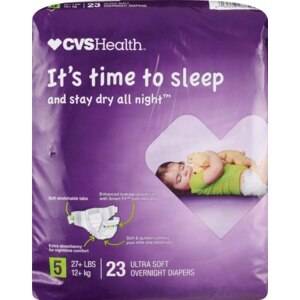 CVS Health Ultra Soft Overnight Diapers