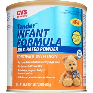 CVS Tender Infant Formula Milk-Based Powder, 0-12 Months