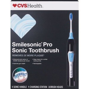 CVS Health Smilesonic Pro Sonic Toothbrush