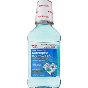CVS Antiseptic Mouth Rinse with Tartar Protection Ice Mint