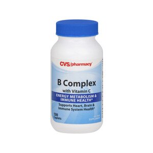 CVS - Cápsulas de complejo B con vitamina C
