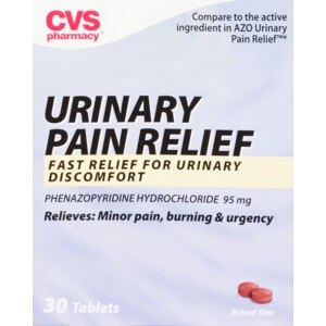 CVS Urinary Pain Relief Tablets