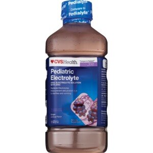 CVS Pediatric Electrolyte Oral Maintenance Solution Grape Flavor