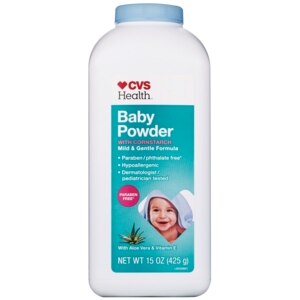 CVS Baby Powder Pure Corn Starch with Aloe & Vitamin E