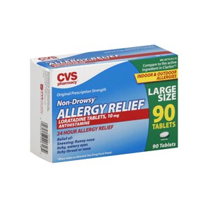 CVS Non-Drowsy Allergy Relief Large Size Tablets