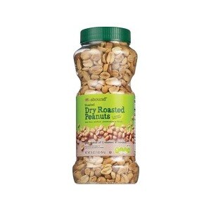 CVS Gold Emblem abound Unsalted Dry Roasted Peanuts