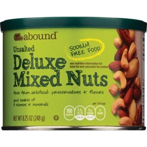 CVS Gold Emblem Abound Unsalted Deluxe Mixed Nuts