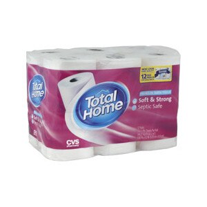 Total Home by CVS Premium Bathroom Tissue, 2 ply