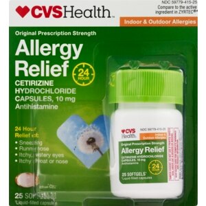 CVS 24-Hour Indoor/Outdoor Allergy Relief Softgels
