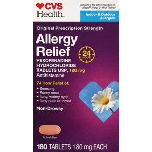 CVS Allergy Relief for Indoor & Outdoor Allergies Non-Drowsy